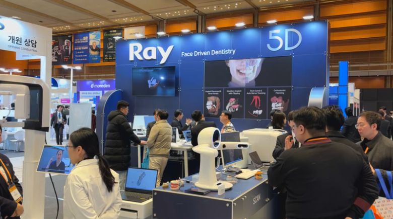 레이 'DENTEX 2026' 부스 전경. 레이 제공