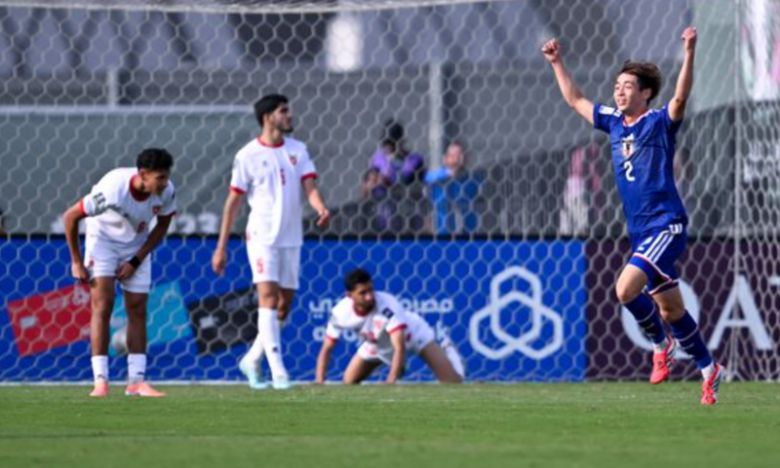 일본 vs 요르단 아시안컵 경기 장면.AFC