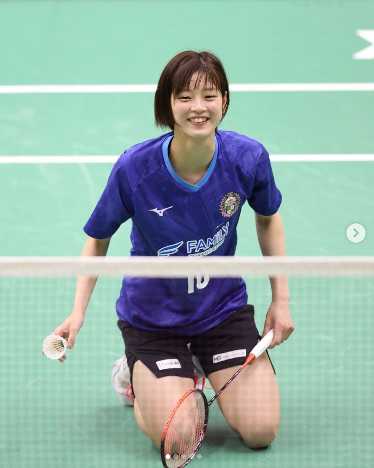 일본 배드민턴 스타 타구치 마야.팬 SNS