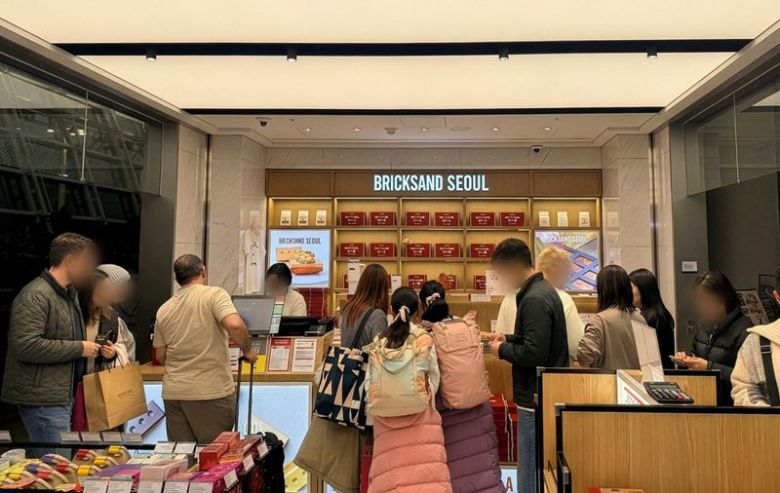 브릭샌드 신세계면세점 인천공항점 전경. 신세계면세점 제공