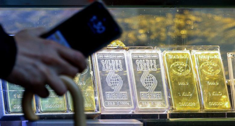 지난해 10월 서울 종로구 한 금은방에 금과 은 제품들이 진열돼 있다. 뉴스1