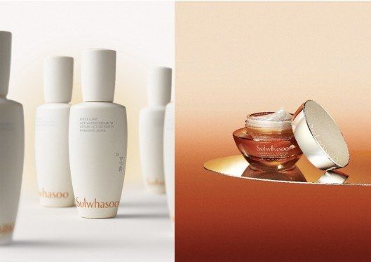 설화수 윤조에센스(왼쪽), 자음생크림. 아모레퍼시픽 제공