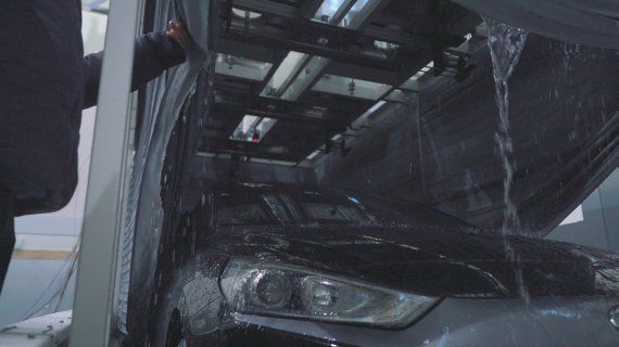 완전 진압 완료 후 침수 상태 (3.6톤의 물로 배터리가 완전히 침수되어 화재가 진화되었다)/사진제공=거산이앤지