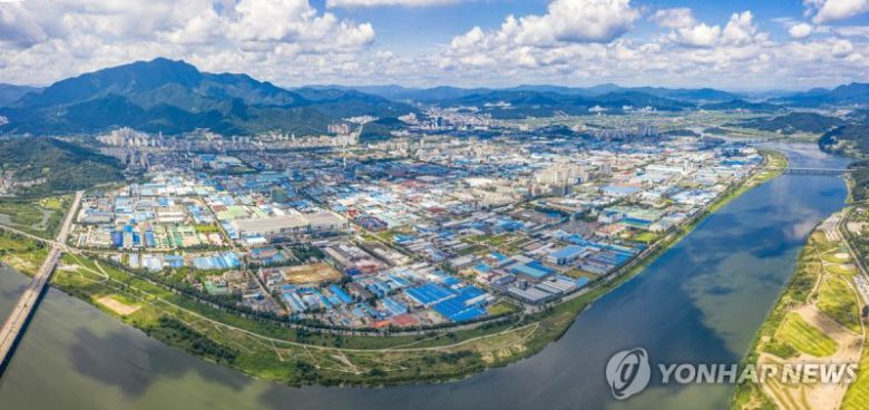 구미국가산업단지전경. 연합뉴스