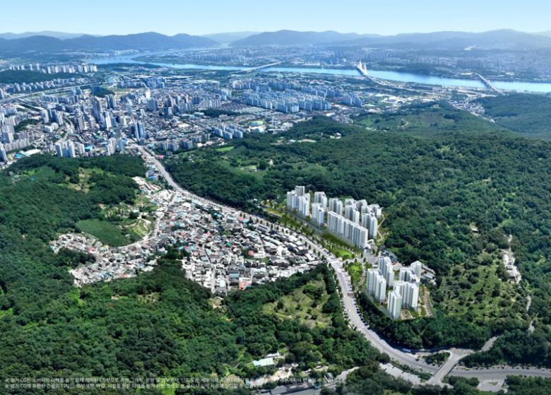 중흥S-클래스 힐더포레 광역 조감도. 중흥토건 제공