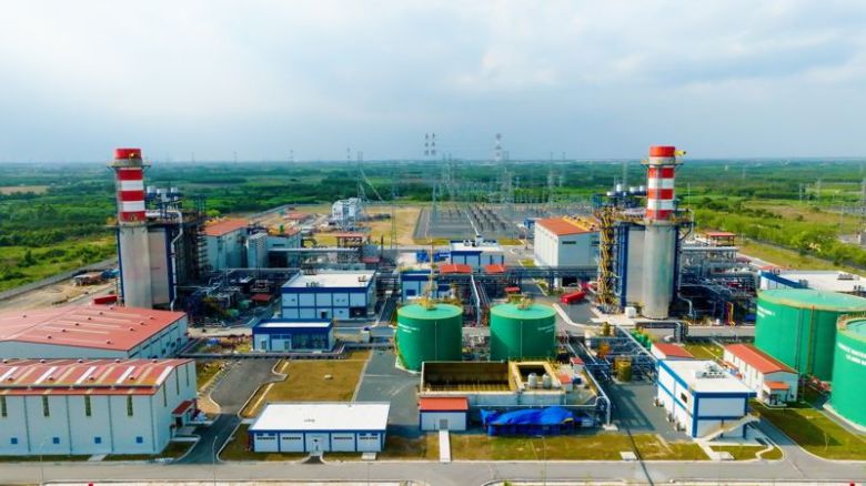베트남 최초의 LNG 발전소 사업인 년짝 3·4 LNG 발전소 사업 전경. 페트로베트남 제공