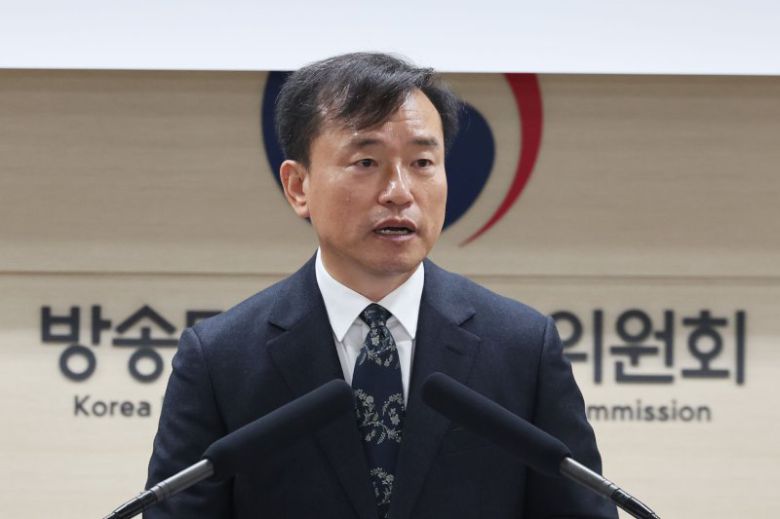 김종철 방송미디어통신위원장. 뉴시스