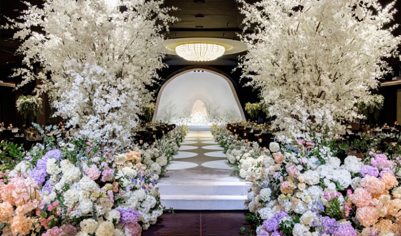 서울 강남 그랜드힐컨벤션 내부 전경. 웅진프리드라이프 제공