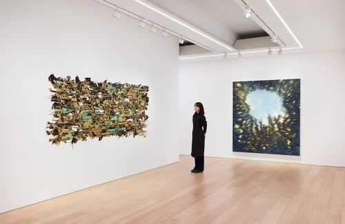 서울 용산구 리만머핀 서울 '묵음의 리듬' 전시 전경. 리만머핀 제공