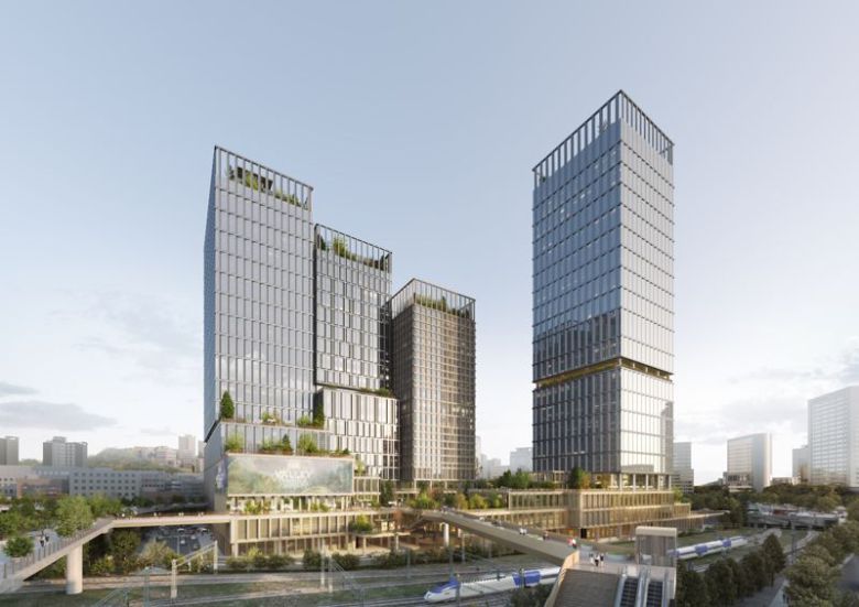 서울역 북부역세권 복합개발사업 조감도. 한화 건설부문 제공