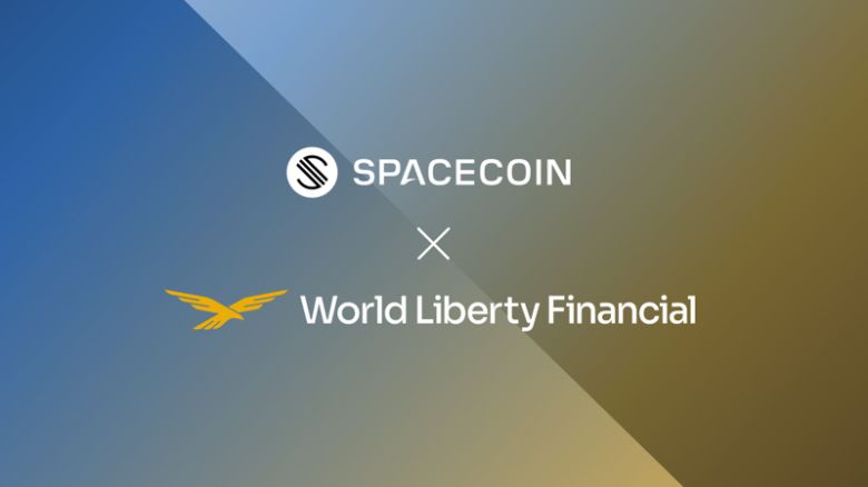 블록체인 기반 위성 네트워크 프로젝트인 스페이스코인(Spacecoin·SPACE)이 도널드 트럼프 미국 대통령 가문이 주도하는 탈중앙화 금융(DeFi·디파이) 프로젝트 '월드리버티파이낸셜(World Liberty Financial·WLFI)'과 전략적 파트너십을 체결했다. 사진은 양사 로고. 팩트블록 제공