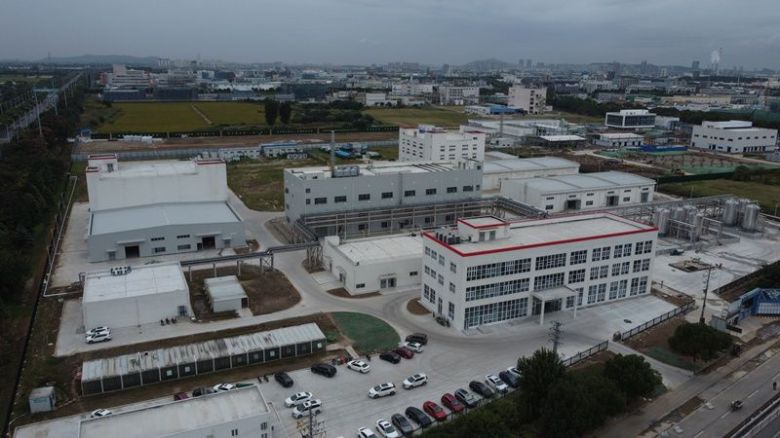 엔켐의 중국 장가항 공장 전경. 엔켐 제공.