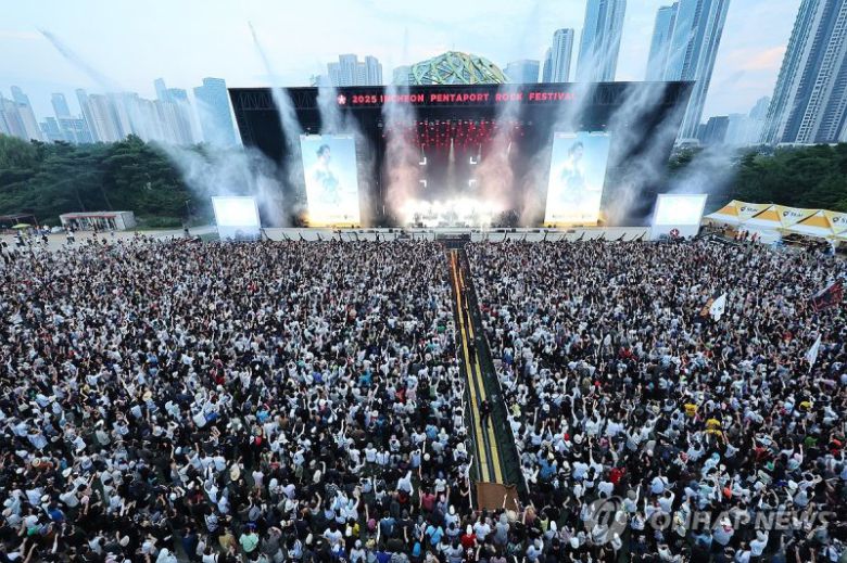 지난해 열린 인천펜타포트뮤직페스티벌. 사진=연합뉴스