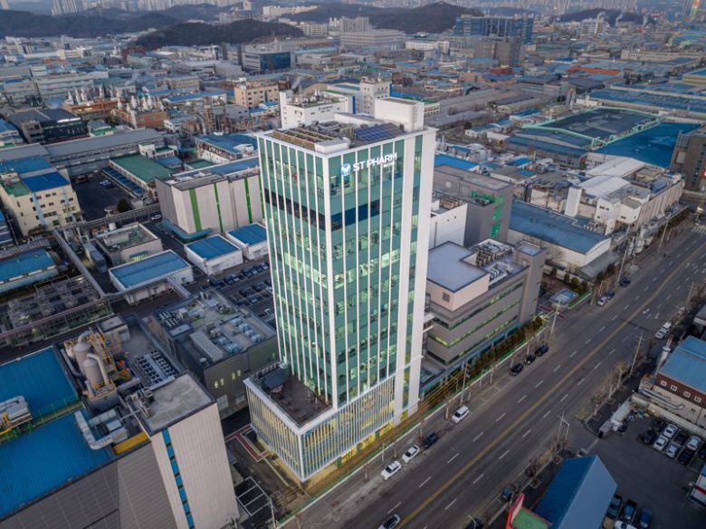 안산 단원구에 위치한 에스티팜 반월 전경. 에스티팜 제공