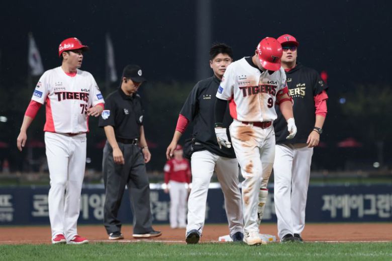 윤도현의 지긋지긋한 부상악몽.KIA 타이거즈 제공