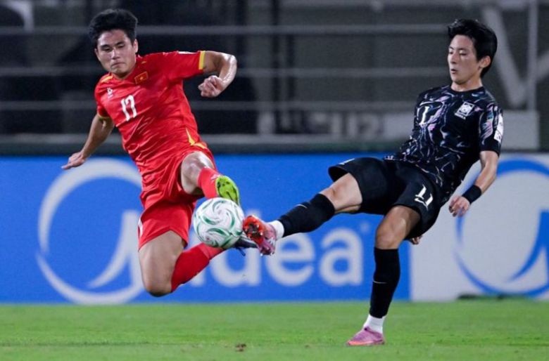 U-23 아시안컵 한국 vs 베트남 경기장면.AFC 제공