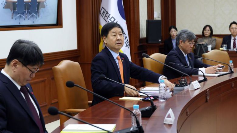 구윤철 부총리 겸 재정경제부 장관이 26일 서울 종로구 정부서울청사에서 열린 대외경제장관회의에서 발언하고 있다. 사진=서동일 기자