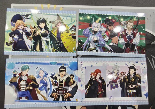 - 1, 2주차 컬래버 카페 메뉴 특전은 이렇습니다