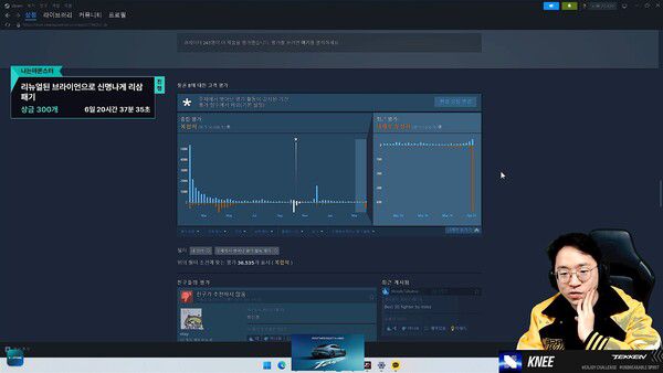 - 철권8 최초 대체로 부정적 등급에 충격을 금치 못하는 무릎 선수