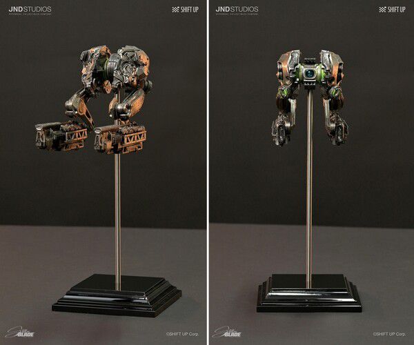 - 원작에서 그대로 가져온 듯한 퀄리티의 드론