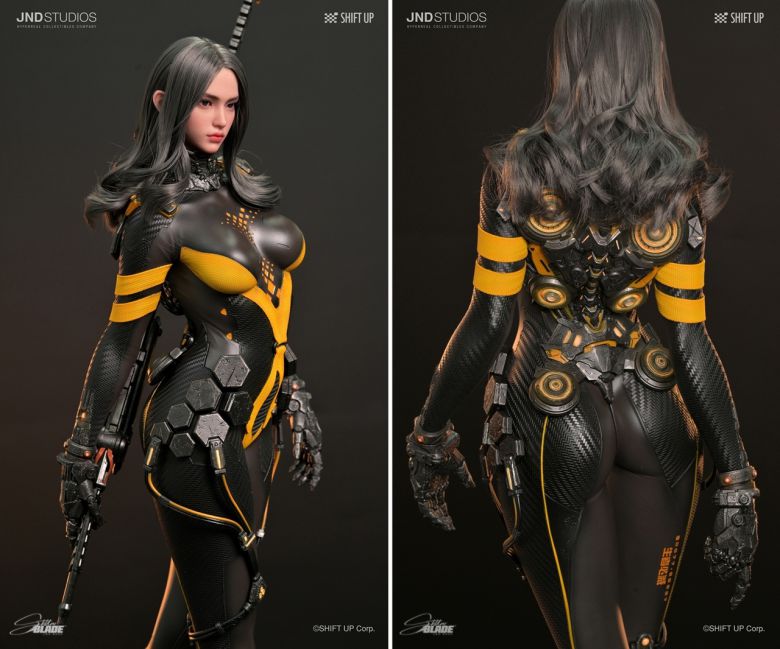 - 몸매는 원작과 유사하지만 외모는 한층 더 예뻐진 타키