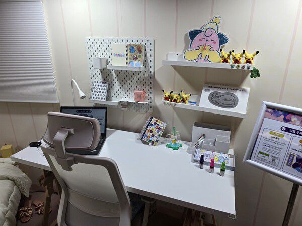 - 데스크테리어도 전부 포켓몬이다