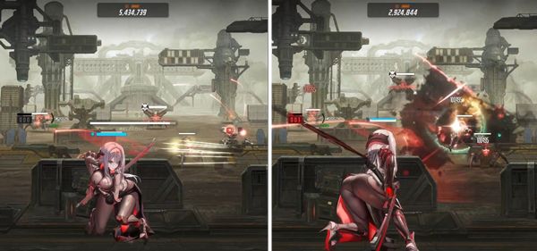 - 홍련: 흑영도 홍련처럼 납도와 발도 손이 다르다