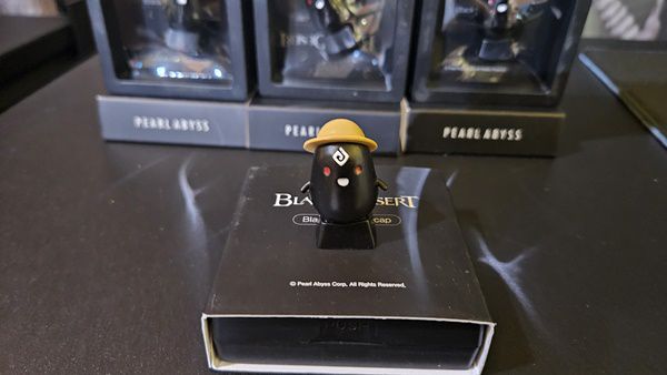 - 귀여운 흑정령 키캡