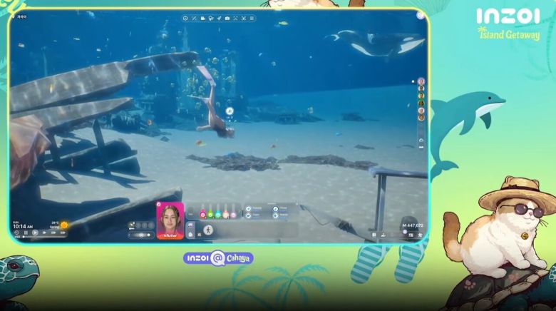 - 생각보다 멋지게 구현된 스노쿨링