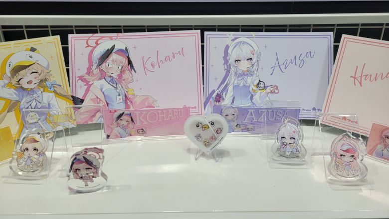 굿즈들의 일러스트가 정말 잘 나왔다 (현장=정준혁 객원기자)