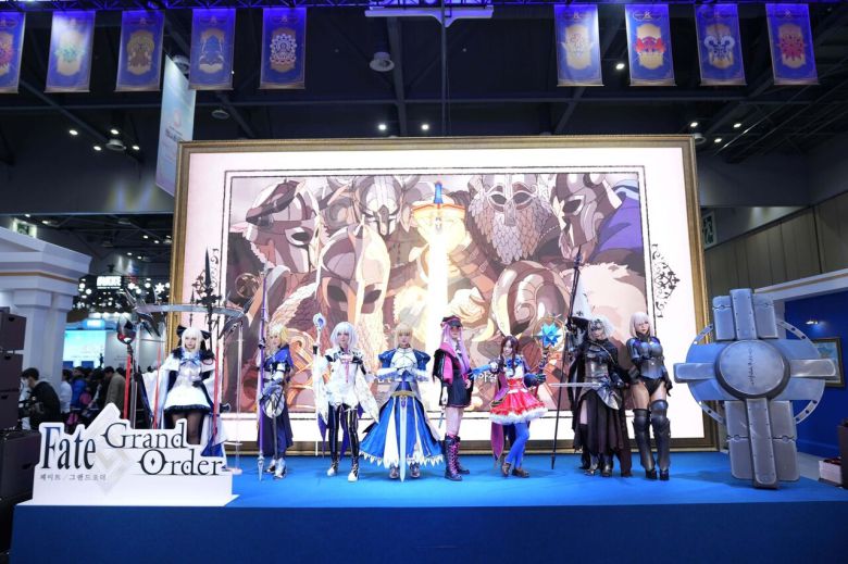 AGF 2025 페이트/그랜드 오더 부스. (사진= 넷마블 제공)