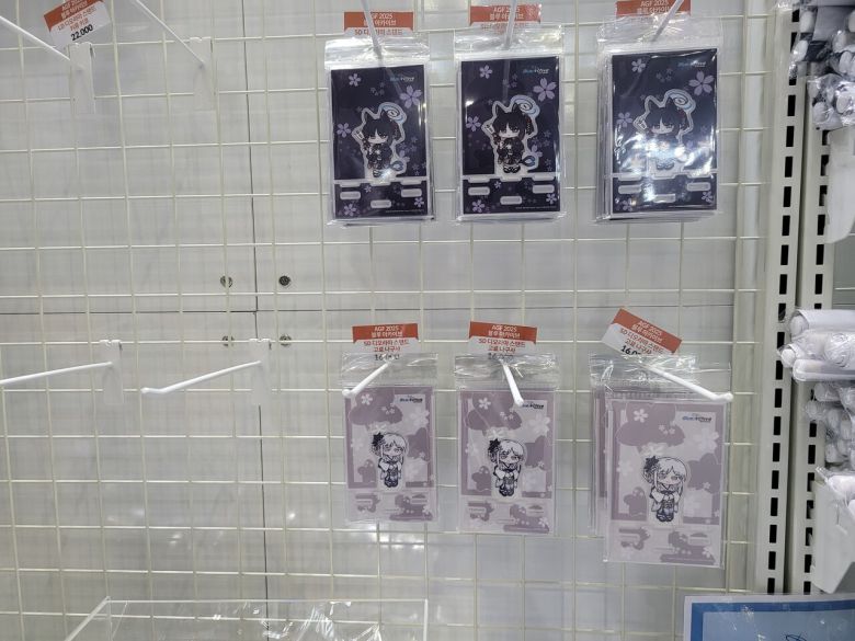 인기 캐릭터는 금방 소진되니 빨리 가는 게 좋다(현장=정준혁 객원기자)