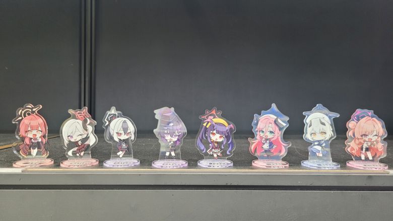 SD 아크릴 스탠드가 잘 뽑혔다(현장=정준혁 객원기자)