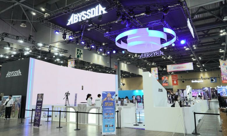 AGF 2025 어비스디아 부스 풍경. (사진= NHN 제공)