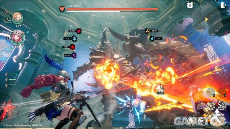 드래곤소드 스크린샷 (사진=웹젠 제공)