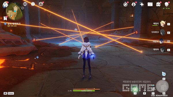 별 다른 기믹 없이 넘어갈 수 있다. 원신 5.0 나타 컈릭터 플레이 /게임와이 촬영