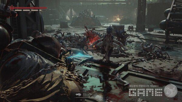 쏘고 베고 정신없는 플레이가 펼쳐진다