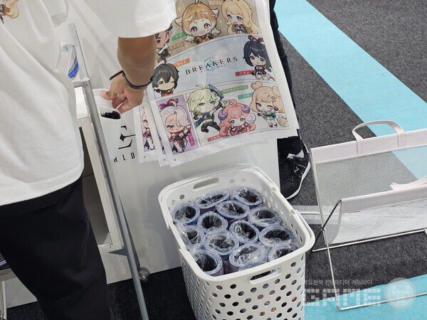 브레이커스 부스 /게임와이 촬영