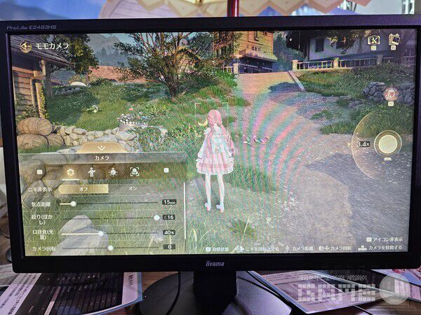 TGS 니키 부스 /게임와이 촬영