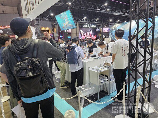 대기열 20분의 브레이커스 부스 /게임와이 촬영