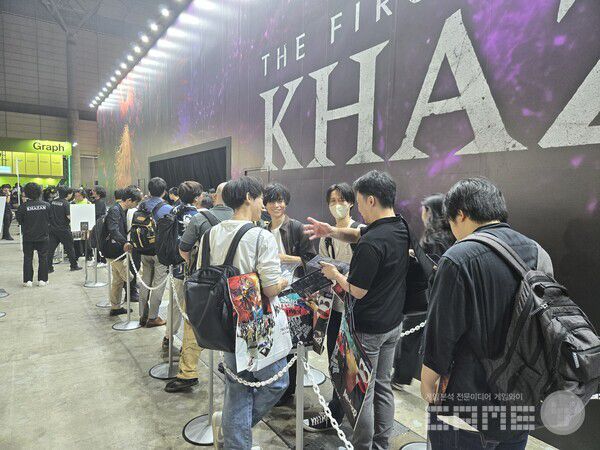 도쿄게임쇼 카잔 부스 / 게임와이 촬영