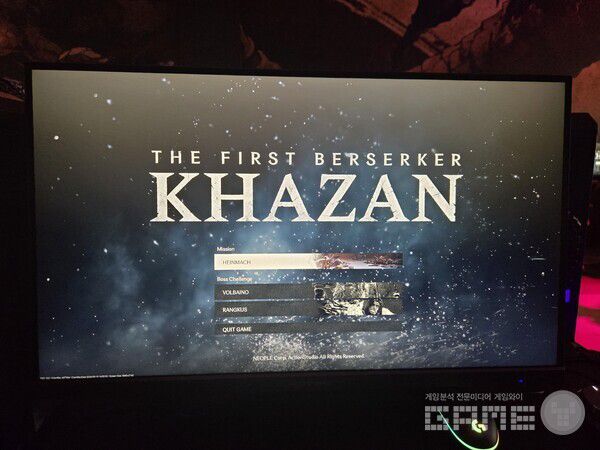 도쿄게임쇼 카잔 부스 / 게임와이 촬영