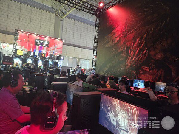 도쿄게임쇼 카잔 부스 / 게임와이 촬영