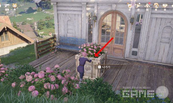 ▲물건을 끌어당겨서 안으로 들어가 상상의 별을 획득하자. 인피니티 니키 /게임와이 촬영