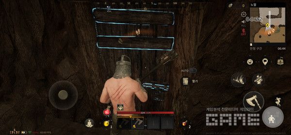 바바리안이라면 으깨기 기술이 필요하다. 폼이 아니다. 생존을 위한 필수 스킬이다.  다크 앤 다커 모바일 /게임와이 촬영