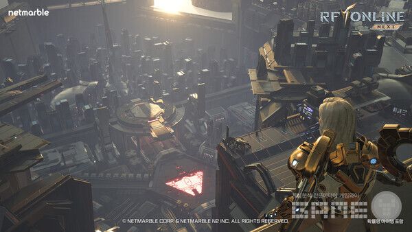 기계와 군국주의의 국가 '아크레시아' 수도 / RF온라인 넥스트 쇼케이스 갈무리