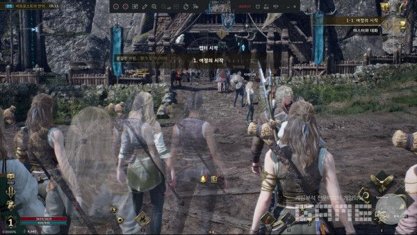 PC에서는 어색한 부분 없이 감동적인 그래픽을 선보인다. 레전드 오브 이미르 /게임와이 촬영