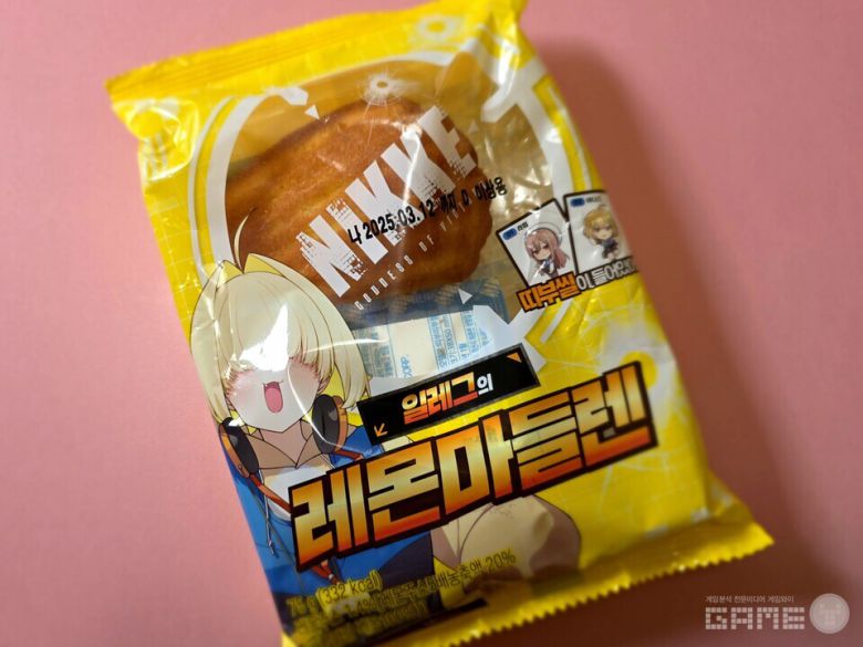 ▲ 니케XGS25 콜라보 베이커리 2차 제품 이미지 / 게임와이 촬영