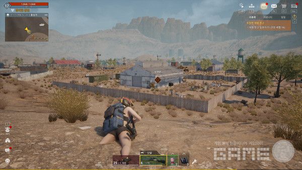 위치를 옮겨 가면서 저격. 다키스트 데이즈 /게임와이 촬영