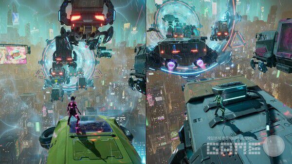 SF 영화의 한 장면 같은데